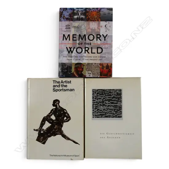 3 ART PUBLICATIONS - MEMORY OF THE WORLD